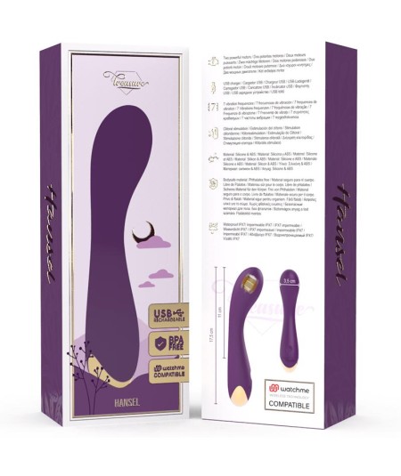 TREASURE HANSEL G-SPOT VIBRATOR COMPATIBLE CON WATCHME WIRELESS TECHNOLOGY