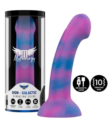 MYTHOLOGY DION GALACTIC DILDO M - VIBRADOR COMPATIBLE CON WATCHME WIRELESS TECHNOLOGY