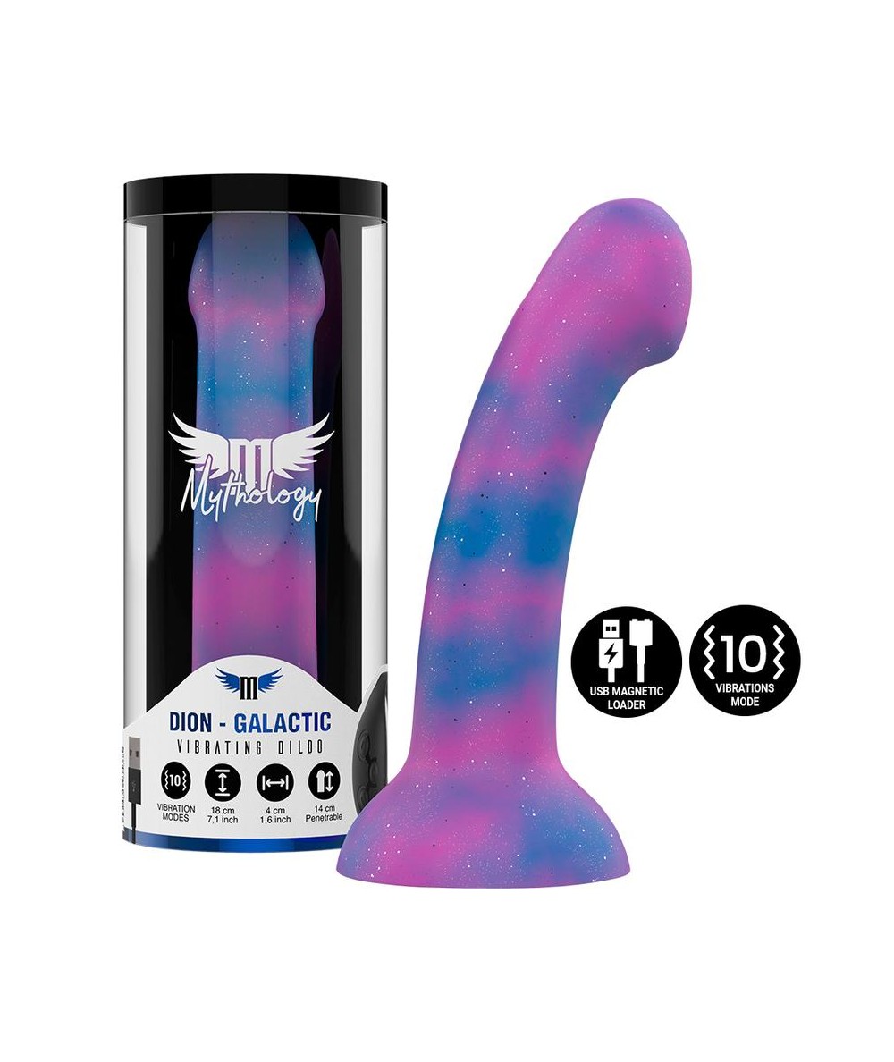 MYTHOLOGY DION GALACTIC DILDO M - VIBRADOR COMPATIBLE CON WATCHME WIRELESS TECHNOLOGY