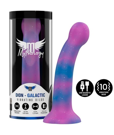 MYTHOLOGY DION GALACTIC DILDO S - VIBRADOR COMPATIBLE CON WATCHME WIRELESS TECHNOLOGY