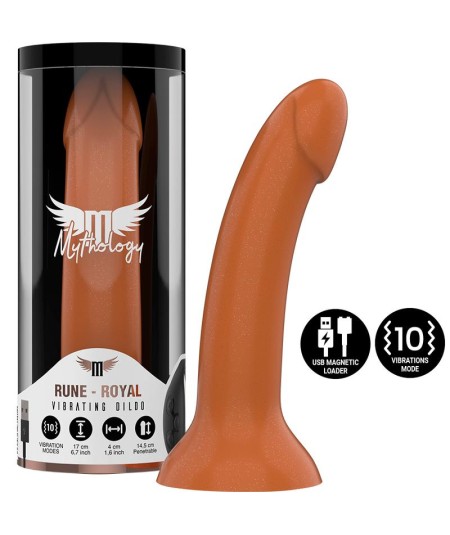 MYTHOLOGY RUNE ROYAL DILDO M - VIBRADOR COMPATIBLE CON WATCHME WIRELESS TECHNOLOGY