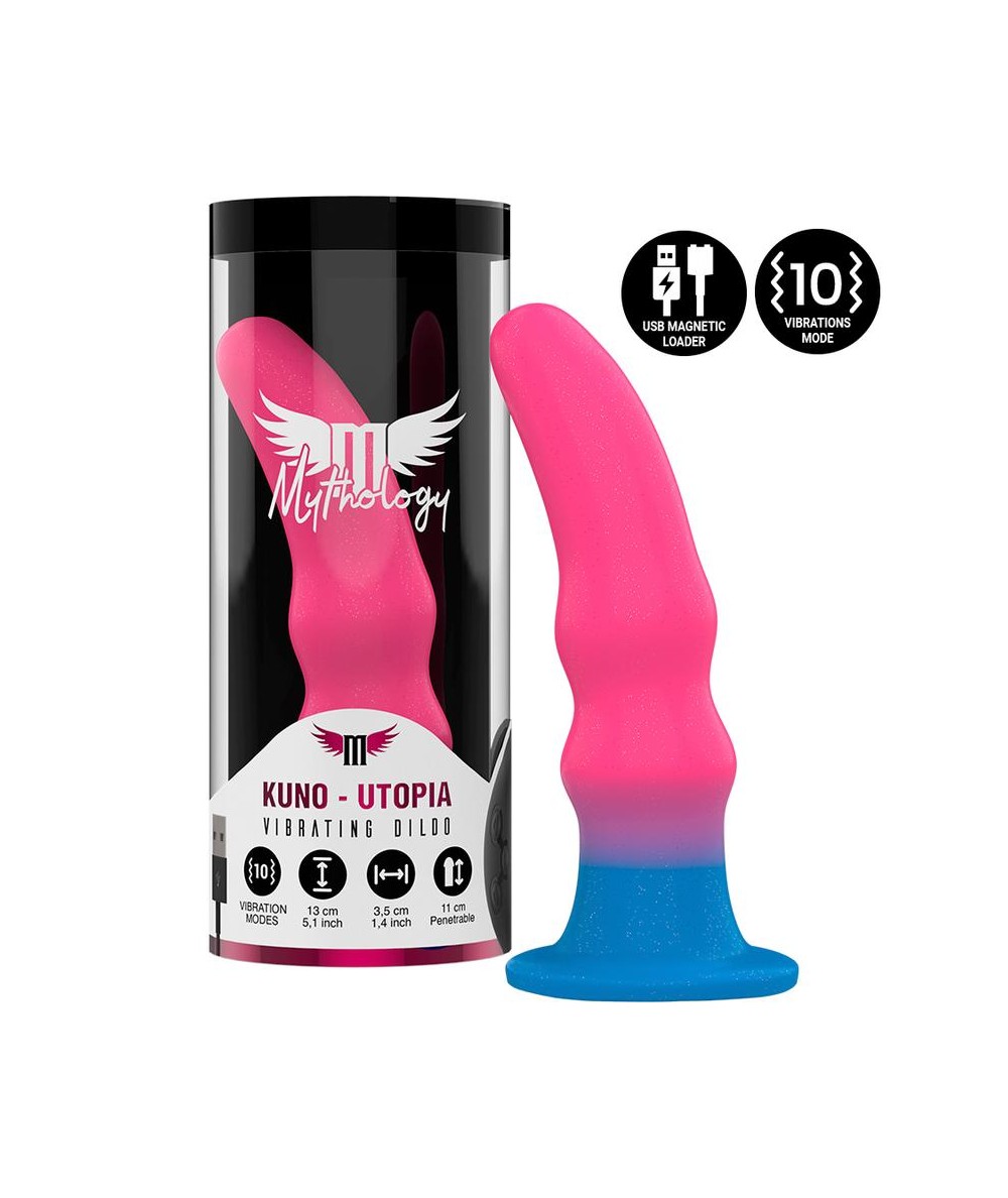 MYTHOLOGY KUNO UTOPIA DILDO S - VIBRADOR COMPATIBLE CON WATCHME WIRELESS TECHNOLOGY