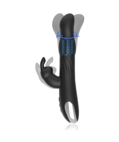 BRILLY GLAM MOEBIUS RABBIT VIBRATOR & ROTATOR COMPATIBLE CON WATCHME WIRELESS TECHNOLOGY