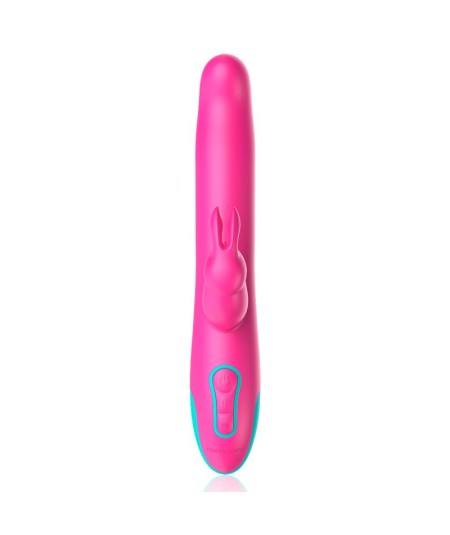 HAPPY LOKY - PLUTO RABBIT VIBRATOR & ROTATOR COMPATIBLE CON WATCHME WIRELESS TECHNOLOGY