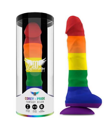 MYTHOLOGY COREY PRIDE DILDO L