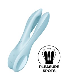 SATISFYER THREESOME 1 VIBRADOR - AZUL