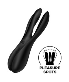 SATISFYER THREESOME 2 VIBRADOR - NEGRO