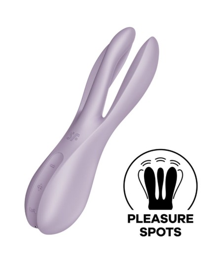 SATISFYER THREESOME 2 VIBRADOR - VIOLETA