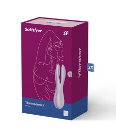 SATISFYER THREESOME 2 VIBRADOR - VIOLETA