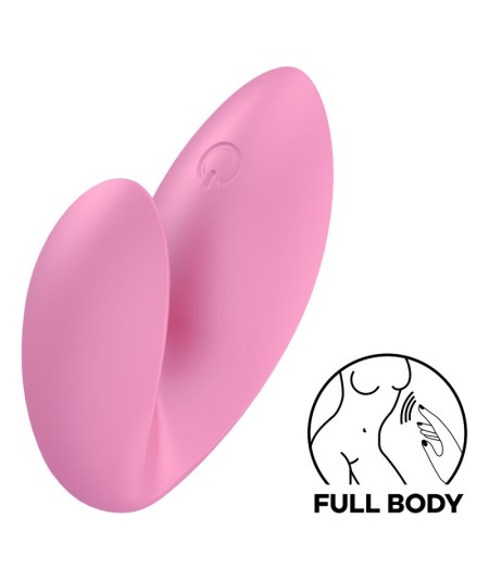 SATISFYER LOVE RIOT VIBRADOR DEDAL - ROSA