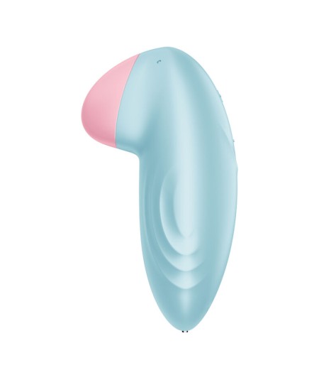 SATISFYER TROPICAL TIP VIBRADOR LAY-ON - AZUL