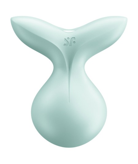 SATISFYER VIVA LA VULVA 3 VIBRADOR LAY-ON - VERDE