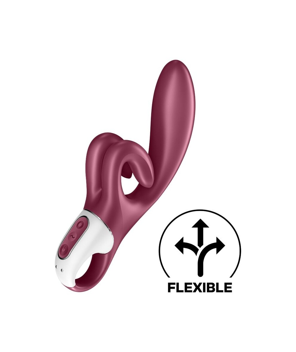 SATISFYER TOUCH ME VIBRADOR RABBIT - ROJO