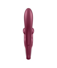 SATISFYER TOUCH ME VIBRADOR RABBIT - ROJO