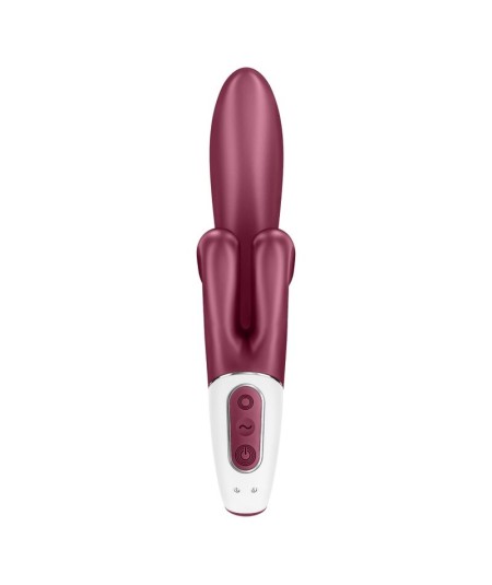 SATISFYER TOUCH ME VIBRADOR RABBIT - ROJO