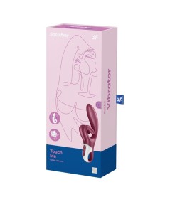 SATISFYER TOUCH ME VIBRADOR RABBIT - ROJO