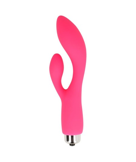 OHMAMA VIBRADOR CON RABBIT 12.5 CM - ROSA