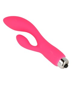 OHMAMA VIBRADOR CON RABBIT 12.5 CM - ROSA