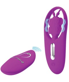 PRETTY LOVE DANCING BUTTERFLY ESTIMULADOR PARA BRAGUITA CON CONTROL REMOTO - LILA