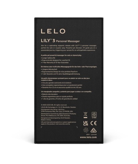 LELO LILY 3 MASAJEADOR PERSONAL - VERDE POLAR