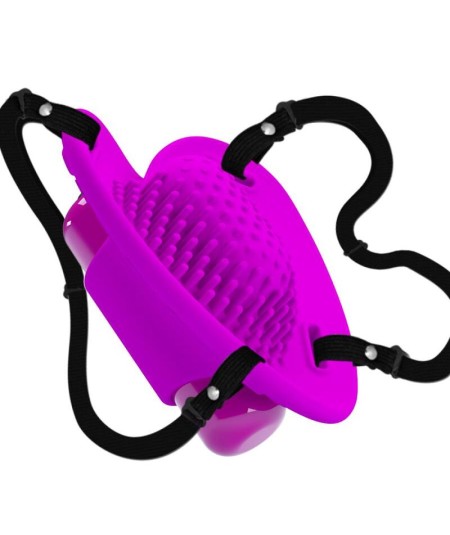 PRETTY LOVE - MASAJEADOR DE CLITORIS HEARTBEAT 10 MODOS DE VIBRACION MORADO