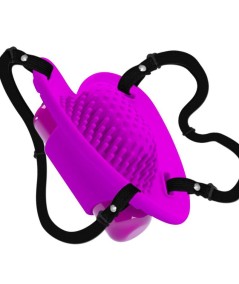 PRETTY LOVE - MASAJEADOR DE CLITORIS HEARTBEAT 10 MODOS DE VIBRACION MORADO