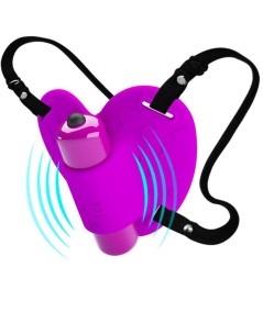 PRETTY LOVE - MASAJEADOR DE CLITORIS HEARTBEAT 10 MODOS DE VIBRACION MORADO