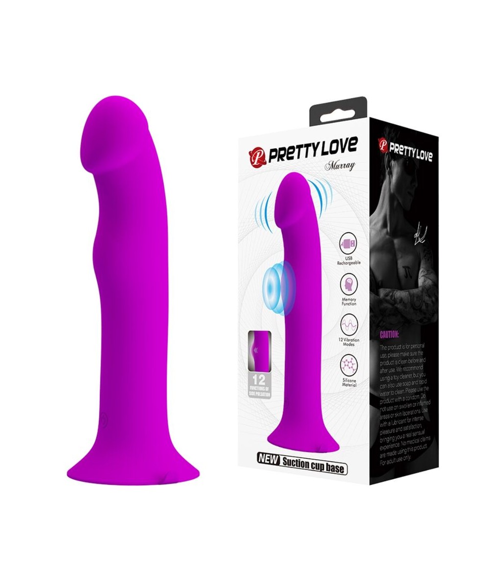 PRETTY LOVE - MURRAY VIBRADOR Y SUCCIONADOR DE CLITORIS MORADO