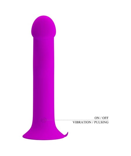 PRETTY LOVE - MURRAY VIBRADOR Y SUCCIONADOR DE CLITORIS MORADO