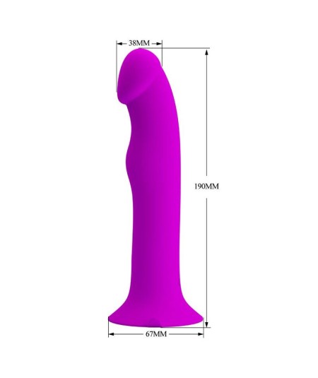 PRETTY LOVE - MURRAY VIBRADOR Y SUCCIONADOR DE CLITORIS MORADO