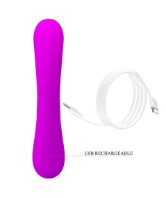 PRETTY LOVE - SINCERE VIBRADOR Y SUCCIONADOR DE CLITORIS SILICONA MORADO