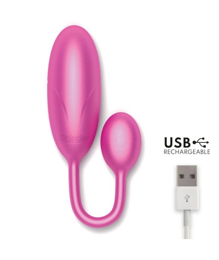 ONINDER - DENVER HUEVO VIBRADOR ROSA 7 X 2.7 CM FREE APP