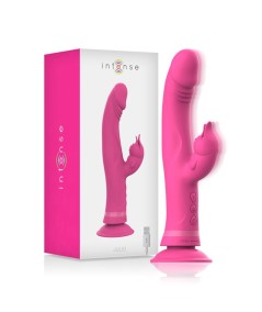 INTENSE - JULIO VIBRADOR RABBIT SILICONA ROSA