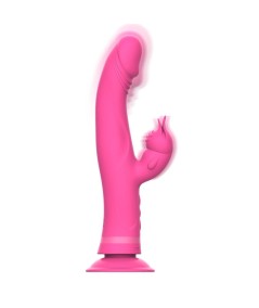 INTENSE - JULIO VIBRADOR RABBIT SILICONA ROSA