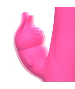 INTENSE - JULIO VIBRADOR RABBIT SILICONA ROSA