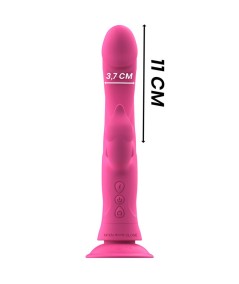 INTENSE - JULIO VIBRADOR RABBIT SILICONA ROSA