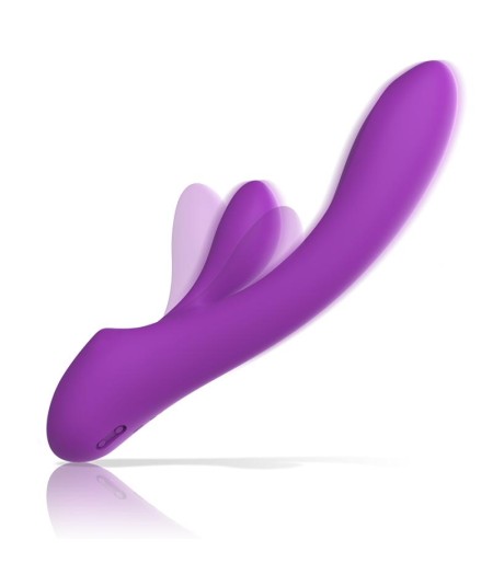 INTENSE - LUIGI VIBRADOR RABBIT SILICONA LIQUIDA MORADO