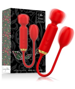 MIA - TOSCANA DOUBLE PLEASURE WAND + HUEVO VIBRADOR