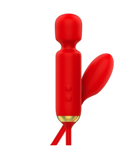 MIA - TOSCANA DOUBLE PLEASURE WAND + HUEVO VIBRADOR