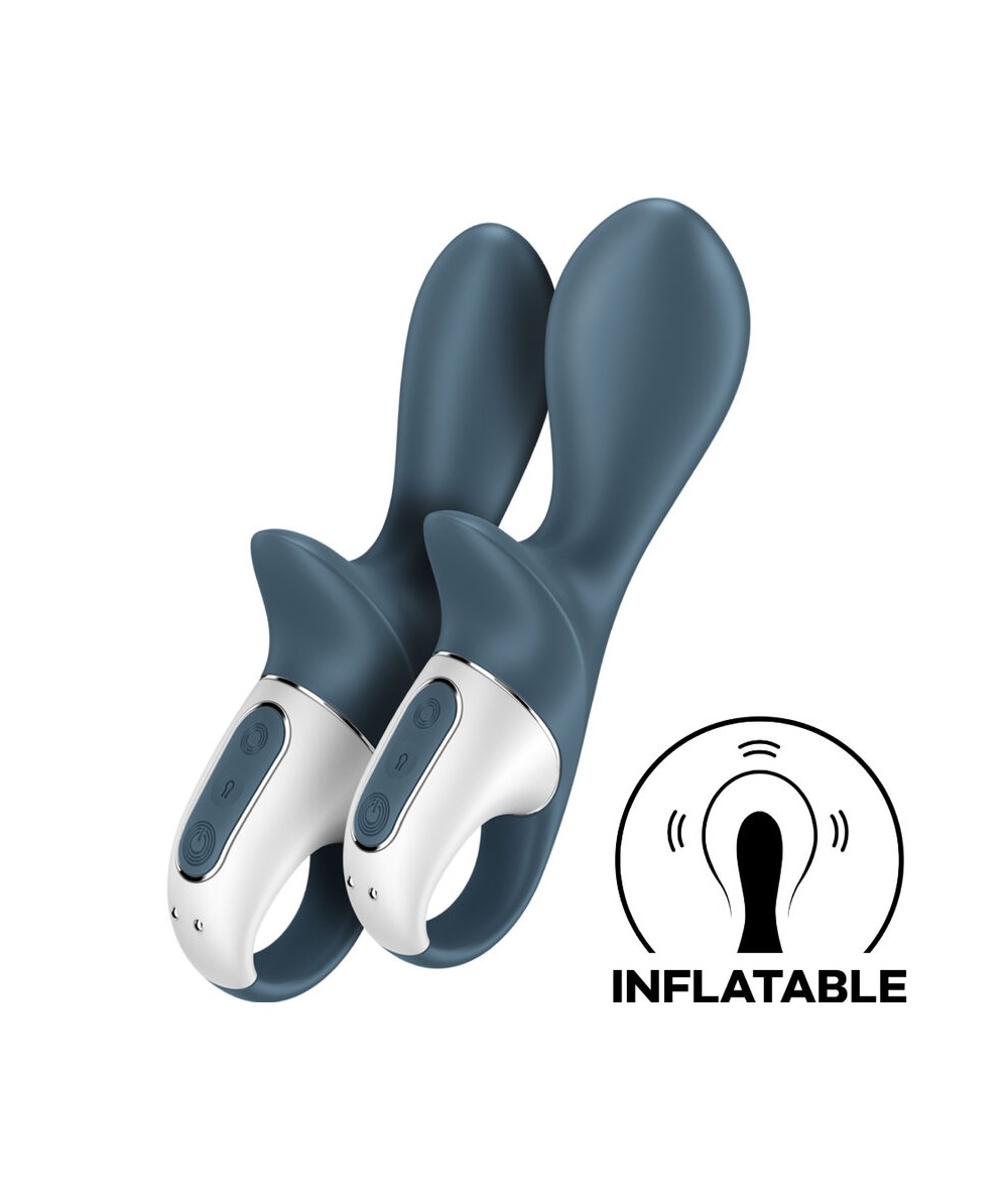 SATISFYER - AIR PUMP BOOTY 2 GRIS OSCURO