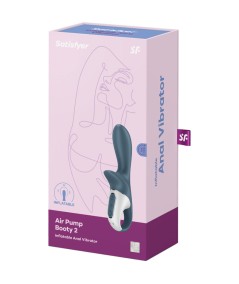 SATISFYER - AIR PUMP BOOTY 2 GRIS OSCURO