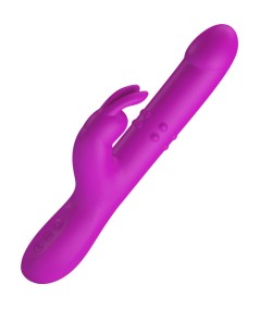 PRETTY LOVE - REESE VIBRADOR CON ROTACIÓN MORADO