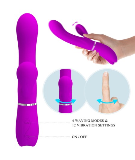 PRETTY LOVE - VIBRADOR ESTIMULADOR CLITORIS