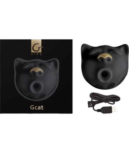 GVIBE - GCAT MYSTIC SUCCIONADOR DE CLÍTORIS NEGRO