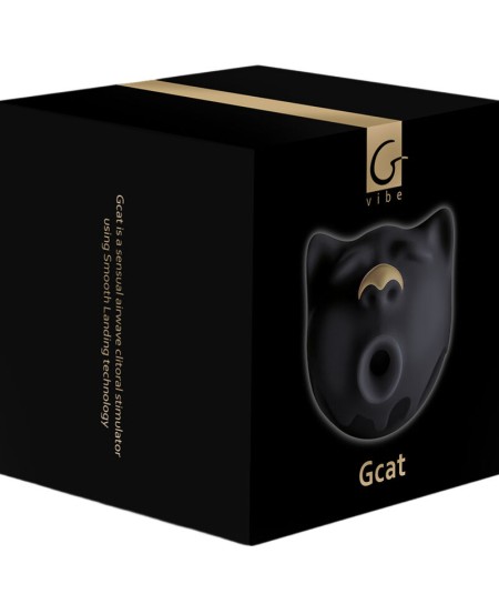 GVIBE - GCAT MYSTIC SUCCIONADOR DE CLÍTORIS NEGRO