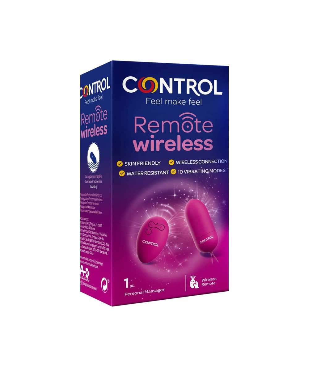 CONTROL - MASAJEADOR PERSONAL CONTROL REMOTO WIRELESS