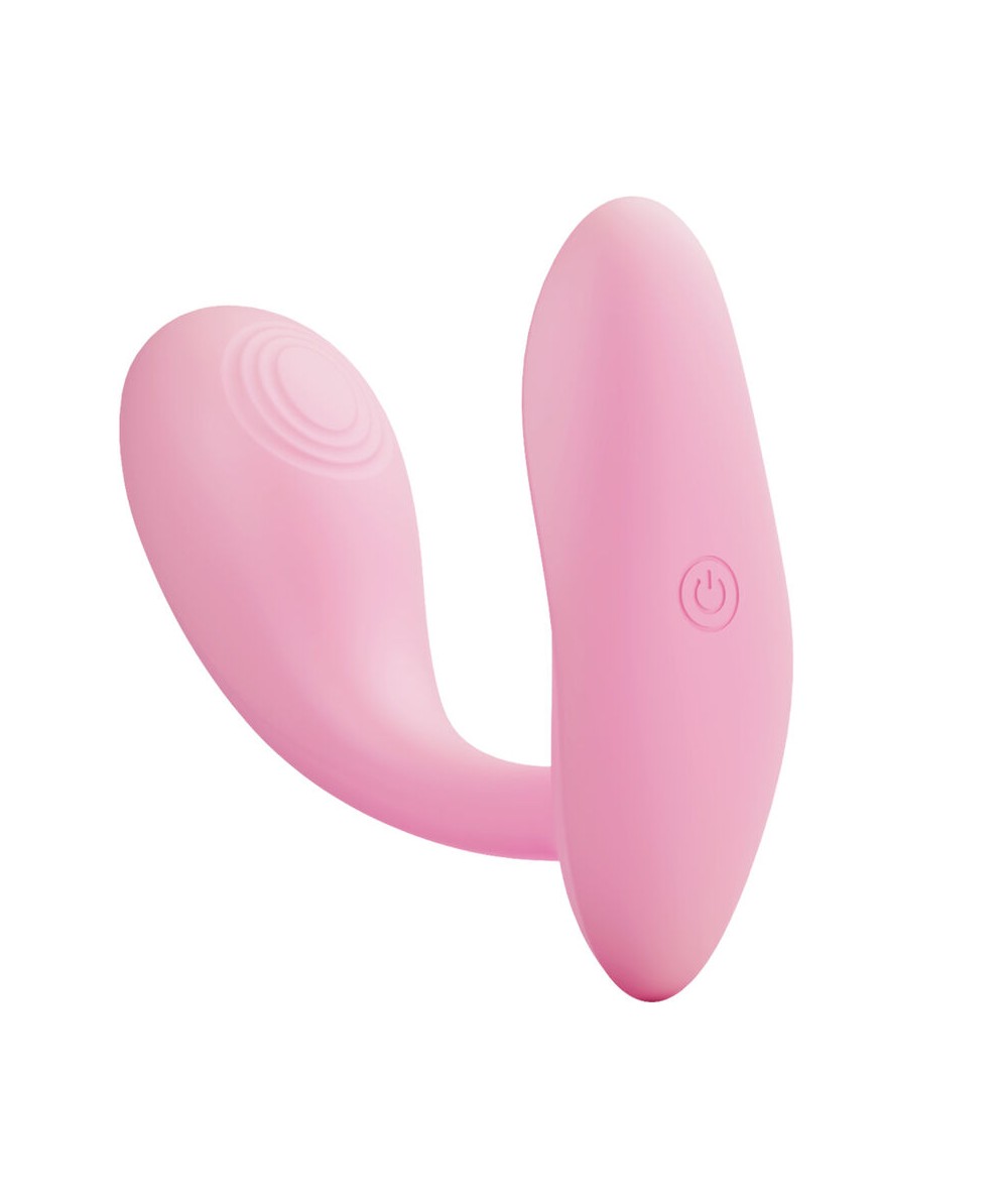 PRETTY LOVE - BAIRD G-SPOT 12 VIBRACIONES RECARGABLE ROSA APP