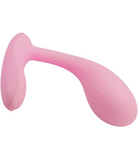 PRETTY LOVE - BAIRD G-SPOT 12 VIBRACIONES RECARGABLE ROSA APP