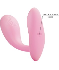 PRETTY LOVE - BAIRD G-SPOT 12 VIBRACIONES RECARGABLE ROSA APP