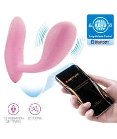 PRETTY LOVE - BAIRD G-SPOT 12 VIBRACIONES RECARGABLE ROSA APP